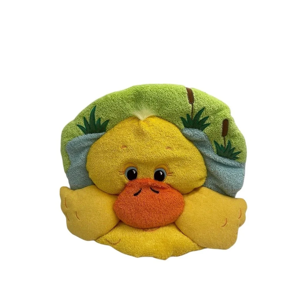 Vintage Ginsey Industries Duck Plush Toilet Seat Cover bathroom accessories 2002